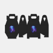 Lebhafte Farbe leuchtende Qualle Geschenkschachtel (Ungefaltet)