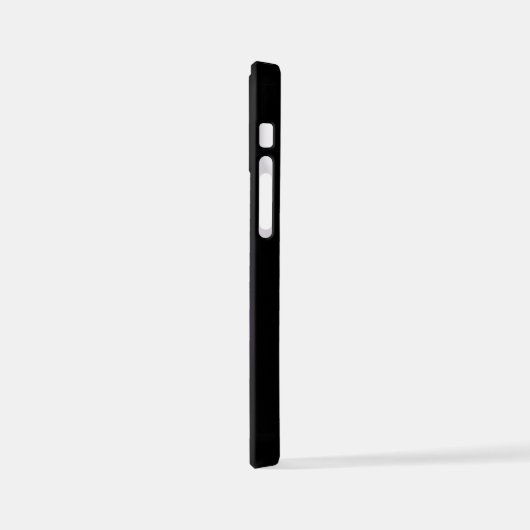 Lebhafte Farbe leuchtende Qualle iPhone Hülle (Linke Seite)