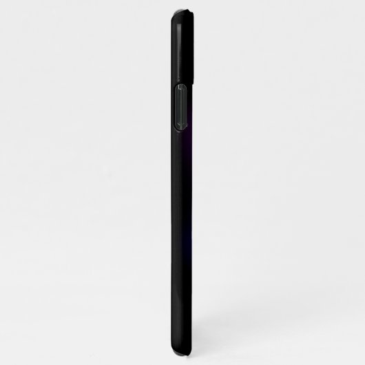 Lebhafte Farbe leuchtende Qualle iPhone Hülle (Rechte Seite)