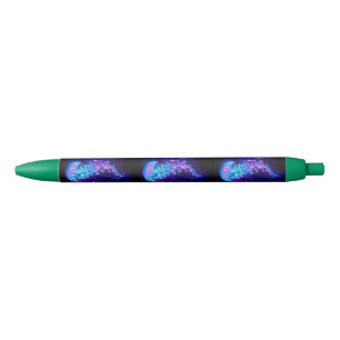 Lebhafte Farbe leuchtende Qualle Kugelschreiber