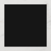 Lebhafte Farbe leuchtende Qualle Menükarte (Rückseite)