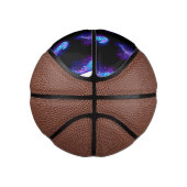 Lebhafte Farbe leuchtende Qualle Mini Basketball (Rechts)