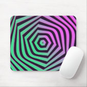 Lebhafte Farben der Spiralkunst Mousepad (Mit Mouse)