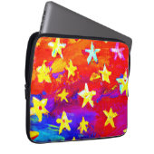 Lebhafte Farben der Sterne. Jetzt kaufen Laptopschutzhülle (Vorne Rechts)
