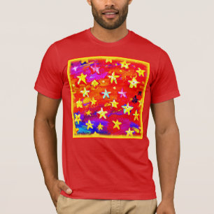 Lebhafte Farben der Sterne. Jetzt kaufen T-Shirt