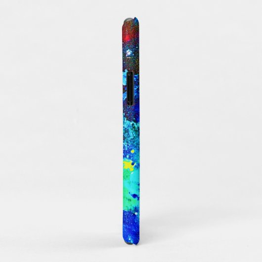 Lebhafte Farben des Nebelmusters Case-Mate iPhone Hülle (Hinten/Rechts)