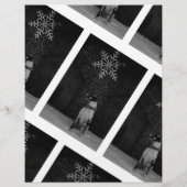 Lebhafte Farben, die Flyer Weihnachten verkaufen (Hinten)