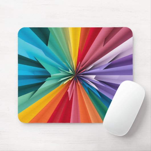 Lebhafte Farben Mousepad (Mit Mouse)