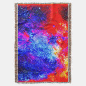 Lebhafte Farben Nebulae. Jetzt kaufen Decke (Vorderseite Vertikal)