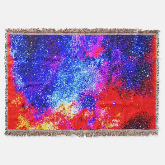 Lebhafte Farben Nebulae. Jetzt kaufen Decke (Vorderseite)