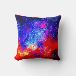 Lebhafte Farben Nebulae. Jetzt kaufen Kissen