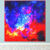 Lebhafte Farben Nebulae. Jetzt kaufen Leinwanddruck (Insitu (Holzboden))