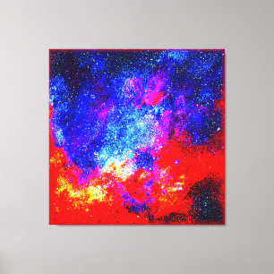 Lebhafte Farben Nebulae. Jetzt kaufen Leinwanddruck