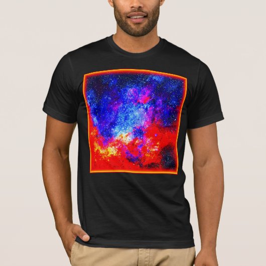 Lebhafte Farben Nebulae. Jetzt kaufen T-Shirt (Vorderseite)