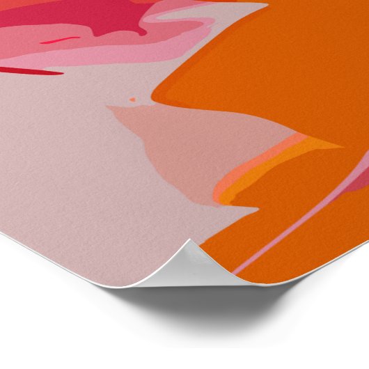 Lebhafte Farben Poster (Ecke)