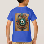 Lebhafte Farben verschmelzen in einem von Kurt Gei T-Shirt (Rückseite)