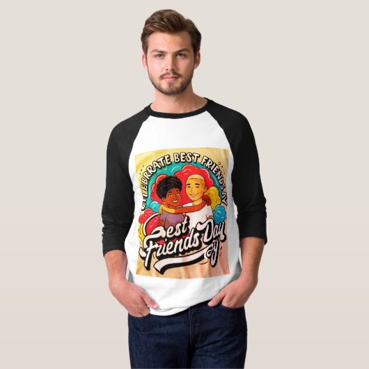 Lebhafte Farben wie sanfte Pastellfarben T-Shirt (Vorne ganz)