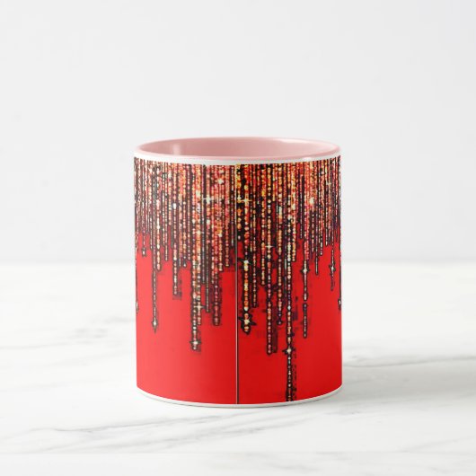 Lebhafte farbenfrohe Combo-Tasse - perfekte Größe, Tasse (Zentrum)