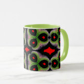 Lebhafte farbenfrohe Combo-Tasse - perfekte Größe, Tasse (VorderseiteRechts)