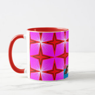 Lebhafte farbenfrohe Combo-Tasse - perfekte Größe, Tasse