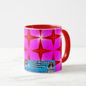 Lebhafte farbenfrohe Combo-Tasse - perfekte Größe, Tasse (VorderseiteRechts)