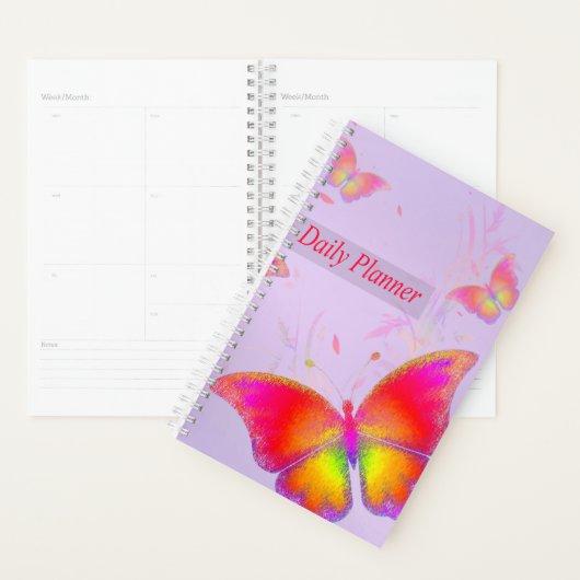 Lebhafte farbenfrohe Schmetterlinge Planer (Anzeige)