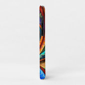 Lebhafte farbenfrohe Wirbel Case-Mate iPhone Hülle (Hinten/Links)