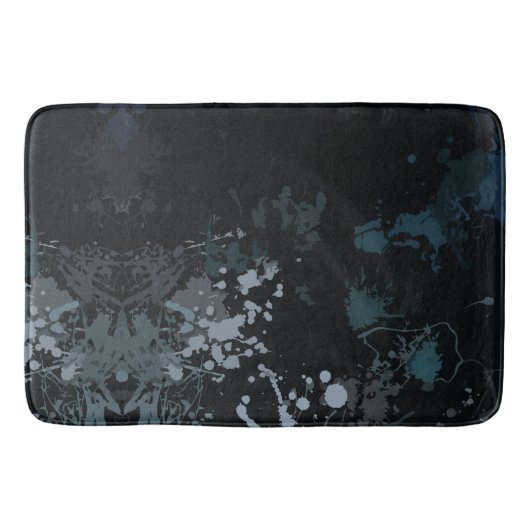 Lebhafte Farbexplosionen Badematte (Vorderseite)