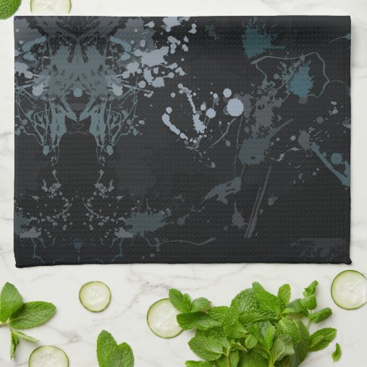 Lebhafte Farbexplosionen Geschirrtuch (Gefaltet)