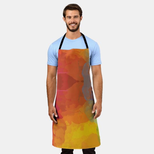 Lebhafte Farbexplosionen Schürze (Getragen)