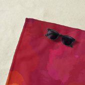 Lebhafte Farbexplosionen Strandtuch (Beispiel)