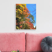 Lebhafte farbige Ahorn Leinwanddruck (Insitu (Wohnzimmer))