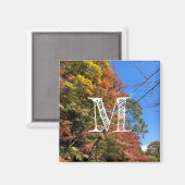 Lebhafte farbige Ahorn Magnet (Vorderseite/Rückseite)