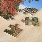 Lebhafte farbige Ahorn Puzzle (Seite)