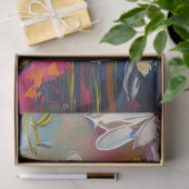 Lebhafte farbige Daisy-Blume Seidenpapier (Geschenk)