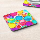 Lebhafte Farbpalette Getränkeuntersetzer (Linke Seite)