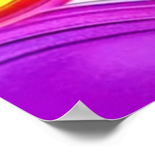 Lebhafte Farbpalette Poster (Ecke)