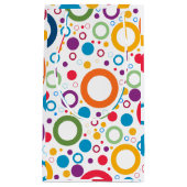 Lebhafte Farbreihen Kleine Geschenktüte (Vorderseite)