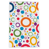 Lebhafte Farbreihen Mittlere Geschenktüte (Vorderseite)