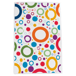 Lebhafte Farbreihen Mittlere Geschenktüte