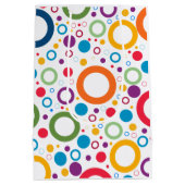 Lebhafte Farbreihen Mittlere Geschenktüte (Rückseite)