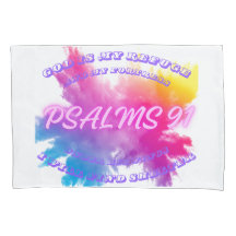 Lebhafte Farbspritzen Psalm 91