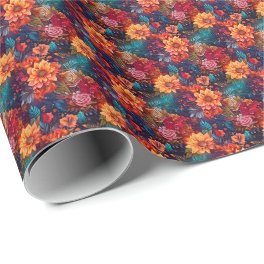 Lebhafte Feier Geschenkpapier (Rolleneckpunkt)