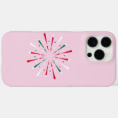 Lebhafte Feier Konfetti, Feuerwerk Case-Mate iPhone Hülle (Rückseite (Horizontal))