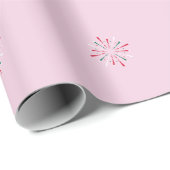 Lebhafte Feier Konfetti, Feuerwerk Geschenkpapier (Rolleneckpunkt)