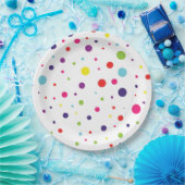 Lebhafte Fiesta Polka Dot Paper Teller (Party)