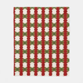 Lebhafte Fleece: Trendblanket-Muster auf Zazzle Fleecedecke (Vorderseite)