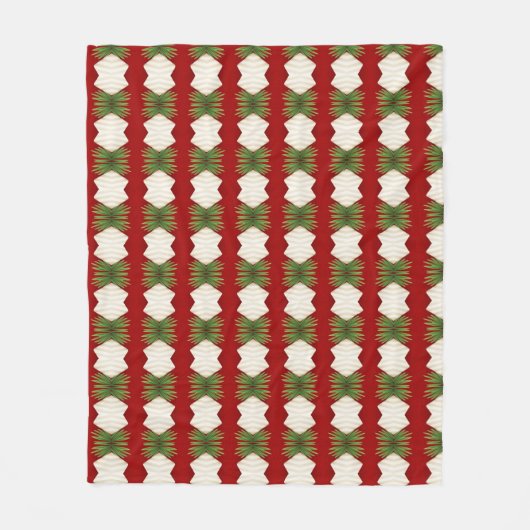 Lebhafte Fleece: Trendblanket-Muster auf Zazzle Fleecedecke (Vorderseite)