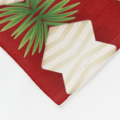 Lebhafte Fleece: Trendblanket-Muster auf Zazzle Fleecedecke (Ecke)
