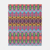 Lebhafte Fleece: Trendblanket-Muster auf Zazzle Fleecedecke (Vorderseite)